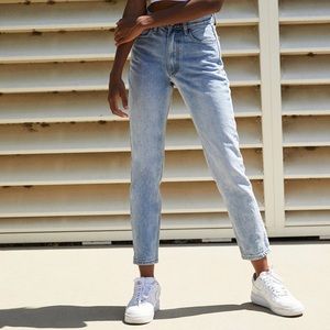 John Galt Medium Wash Straight Leg Jeans